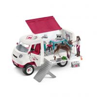 SCHLEICH MOBILE VET WITH HANOVERIAN