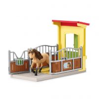 SCHLEICH PONY BOX WITH ICELAND PONY