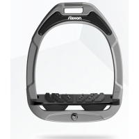 FLEX-ON GREEN COMPOSITE STIRRUPS GREY/BLACK INCLINED ULTRA GRIP