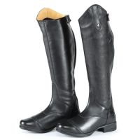 SHIRES MORETTA AIDA JUNIOR LONG RIDING BOOTS BLACK