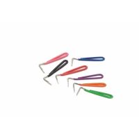 EZI-GROOM PEAR SHAPE VINYL HOOF PICK BLACK