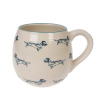 SOPHIE ALLPORT STONEWARE MUG -DACHSHUND FETCH