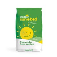 SUNDOWN SUN-E-BED STRAW PELLET HORSE BEDDING