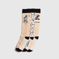 TOGGI LADIES DALMATION PRINT SOCKS 3 PACK