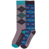 TOGGI ELLA SOCKS 2 PACK DARK GREEN AND MINK