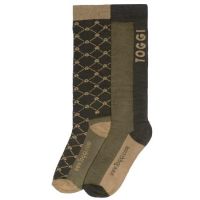 TOGGI LADIES ELOISE SOCKS 2 PACK DARK GREEN