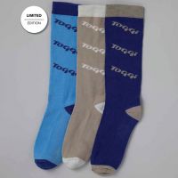 TOGGI LADIES ECO LOGO 3 PACK SOCKS