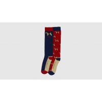 TOGGI LADIES TERRIER SOCKS TWO PACK NAVY AND RED