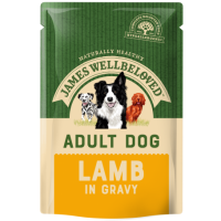 WELLBELOVED ADULT DOG LAMB POUCHES