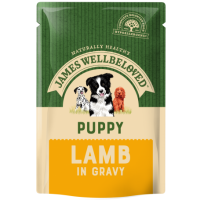 WELLBELOVED PUPPY POUCHES (10) LAMB