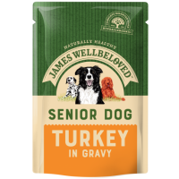WELLBELOVED SENIOR DOG FOOD TURKEY & VEGETABLE POUCHES 12 PACK