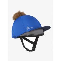 LEMIEUX POM POM HAT SILK BENNETON BLUE