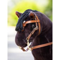 LEMIEUX TOY PONY WESTERN BRIDLE TAN