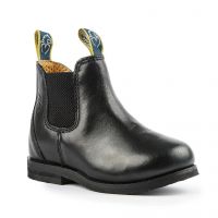 MORETTA FIORA JODHPHUR BOOTS - CHILDS BLACK