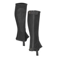 SHIRES ADULT MORETTA SUEDE CHAPS BLACK