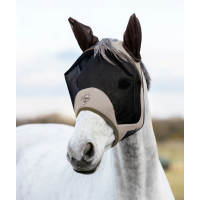LEMIEUX KUDOS AEROGGUARD HALF FLY MASK PECAN
