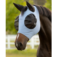 LEMIEUX BUG RELIEF HALF MASK FLY MASK POWDER BLUE