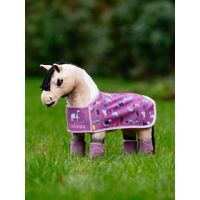 LEMIEUX TOY PONY PRINTED RUG MALLOW