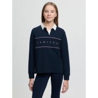 LEMIEUX YOUNG RIDER RILEY RUGBY SHIRT - NAVY