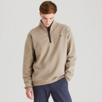 RIDGELINE MENS BRANCASTER 1/4 ZIP ROASTED CASHEW
