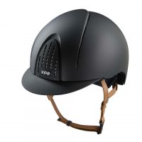 KEP SMART NOVA TEXTILE MATT BLACK WITH BEIGE CHINSTRAP