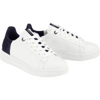 PIKEUR PAULI TRAINER WHITE WITH NAVY SPARKLE