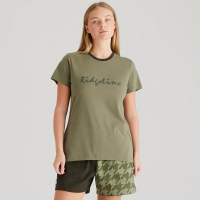 RIDGELINE LADIES SIGNATURE T-SHIRT KHAKI