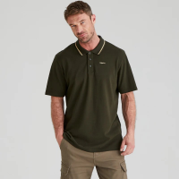 RIDGELINE MENS KILWORTH POLO DEEP FOREST