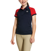 ARIAT YOUTH TEAM 3.0 POLO NAVY